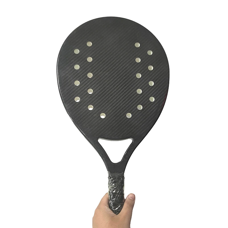 
Custom 3K 12K 18K Carbon Fiber High Quality Paddle Racket Padel Beach Tennis 