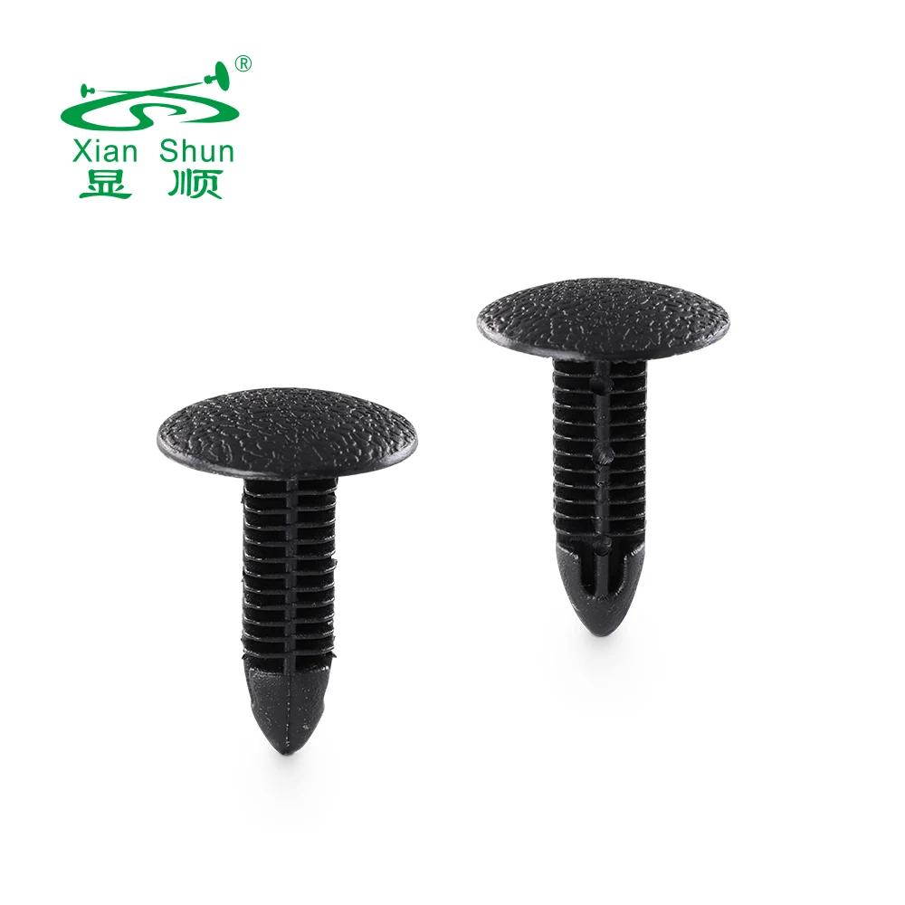 Xian Shun Plastic Hood Insulation Retainer Model C539,C546,C555,C572,C575 Fir tree clips Plastic Weatherstrip Retainers