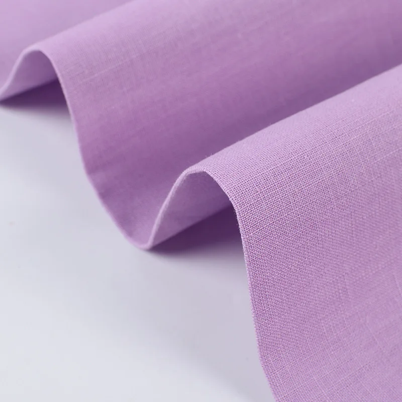 2024 New Spring/Summer Clothing Fabric Dress Fashion Fabric Plain Weave Linen Tencel Mixed Fabric