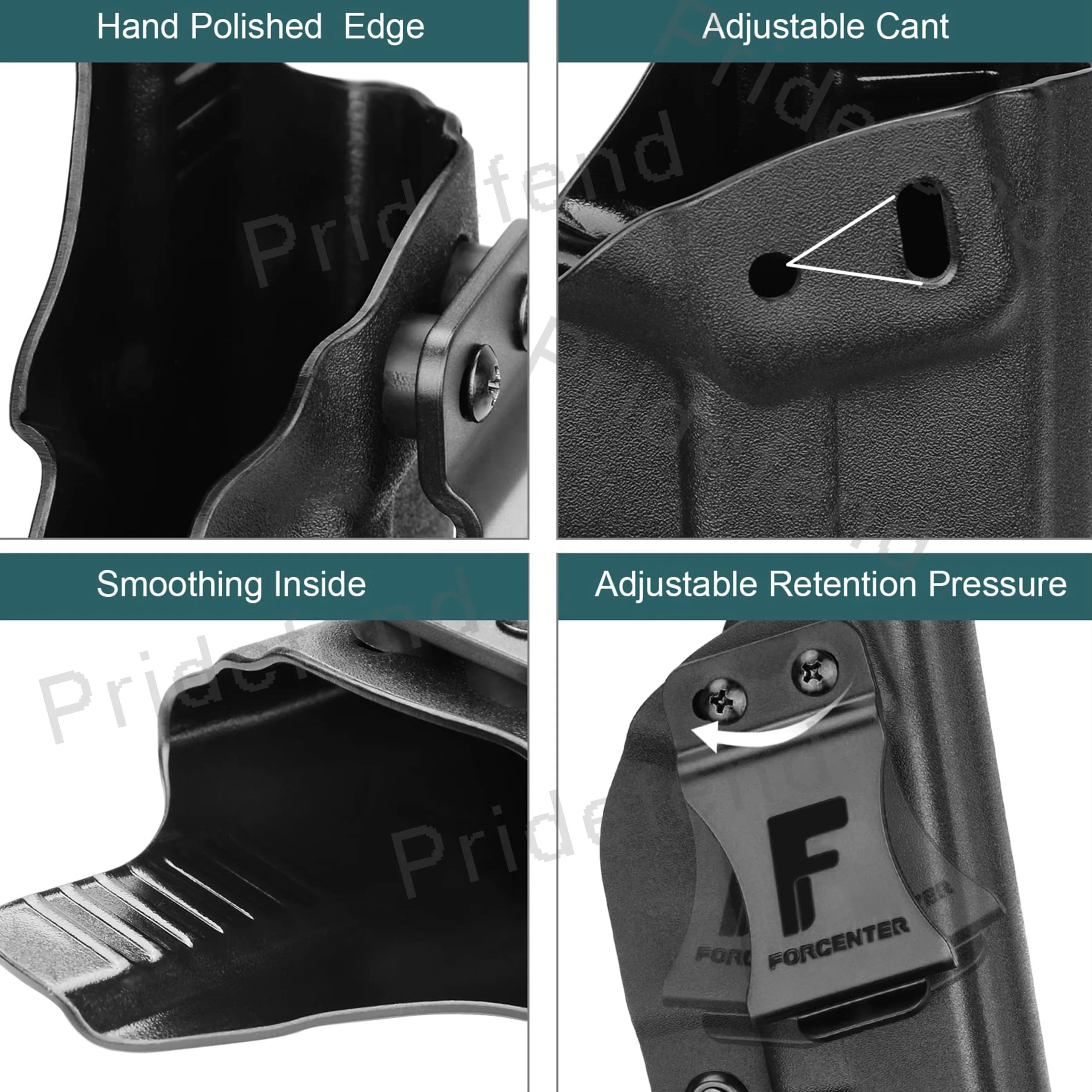 Hunting Accessories Tactical IWB KYDEX Gun Holster Concealed Carry Holsters