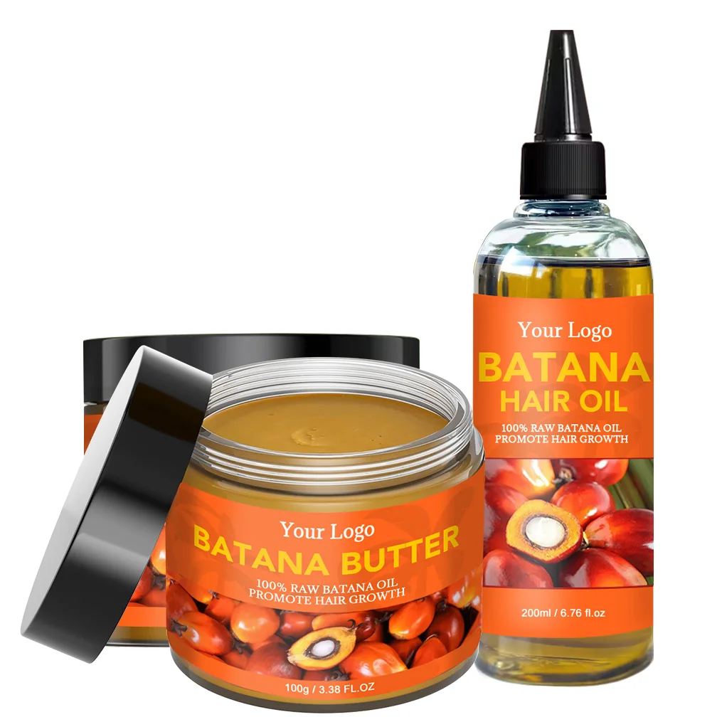 Growth Argan Custom Logo Bulk 100% Natural Organic Private With Oil Pure Butter Batana 100% Pure Raw Batana Oil For Hair Growth