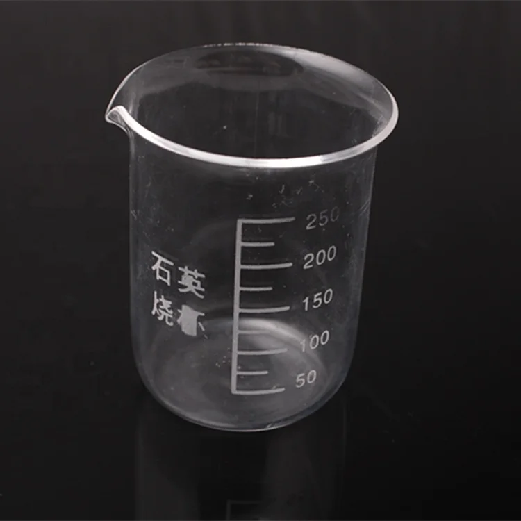 SUCCESS Heat Resistant Labware Quartz Glass Instruments Quartz Beaker