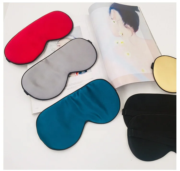 22MM100% mulberry silk sleep eye mask, comfortable beauty and wrinkle prevention hot selling products