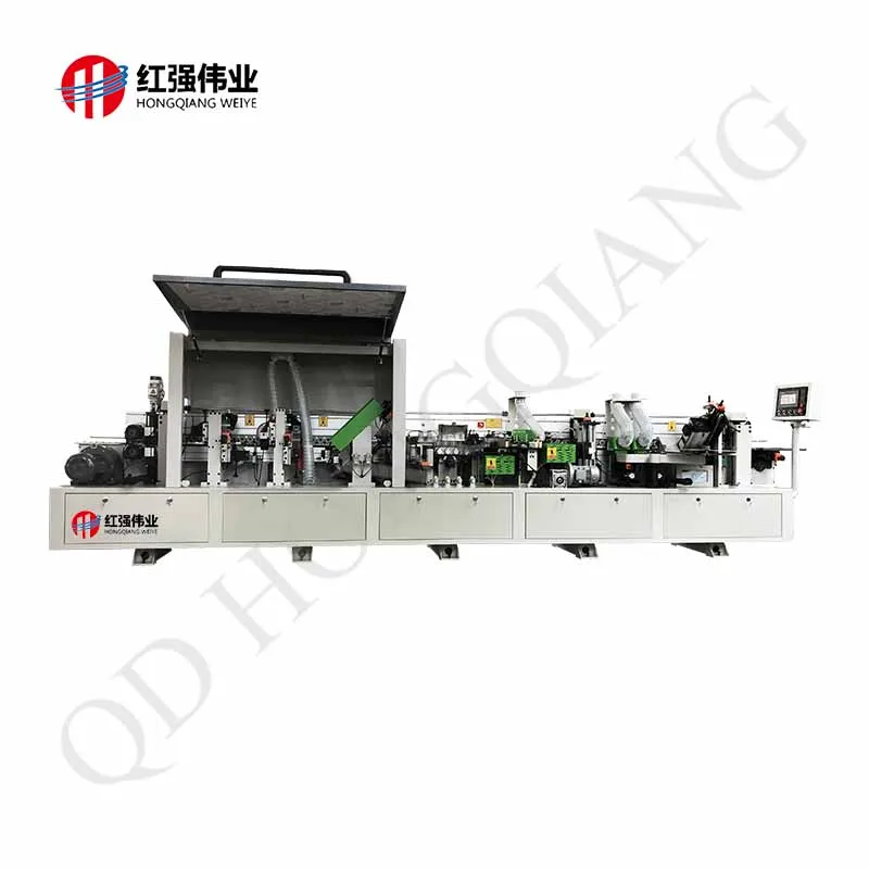 Multifunction full-automatic 45/90 degree angle bevel and straight edge banding machine / new pvc mdf edge bander