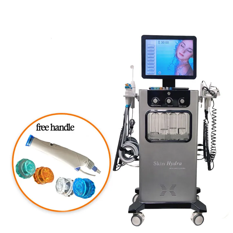14 in 1 hydra spa facial machine hydro dermabrasion machine professional hydra beauty skin system  hydra machine faciale