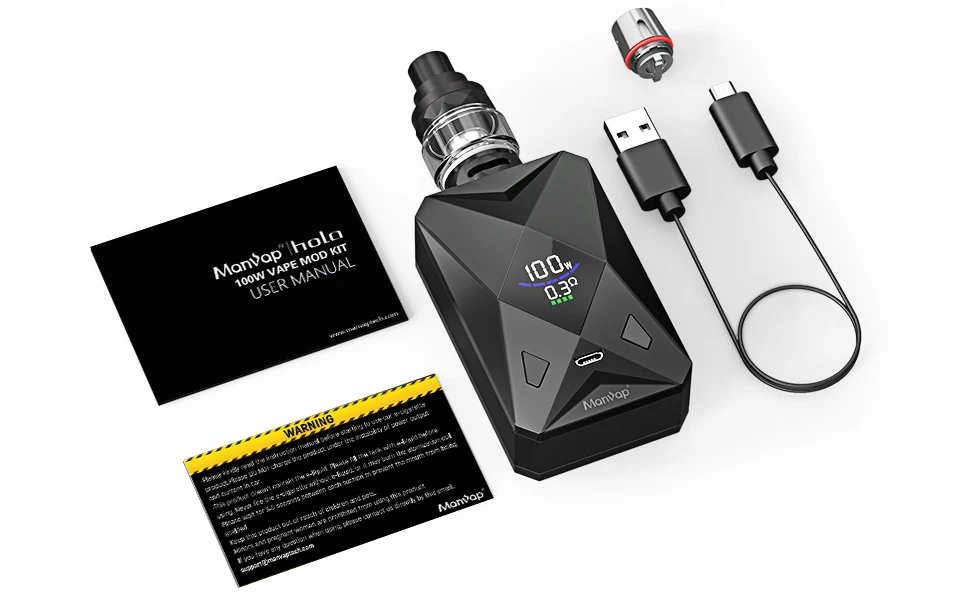 
hot sale 100W vape cartridge electronic cigarettes vape pod box mod 