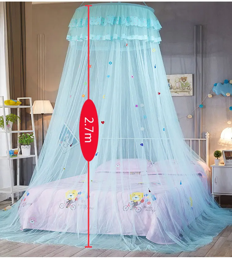 Twinkle star kids princess baby beautiful canopy portable mosquito net