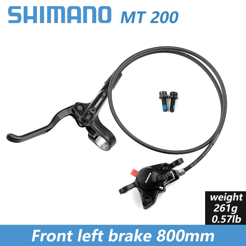 BR-BL-MT200 M315 тормоз велосипед MTB гидравлические дисковые тормоза комплект зажим горный