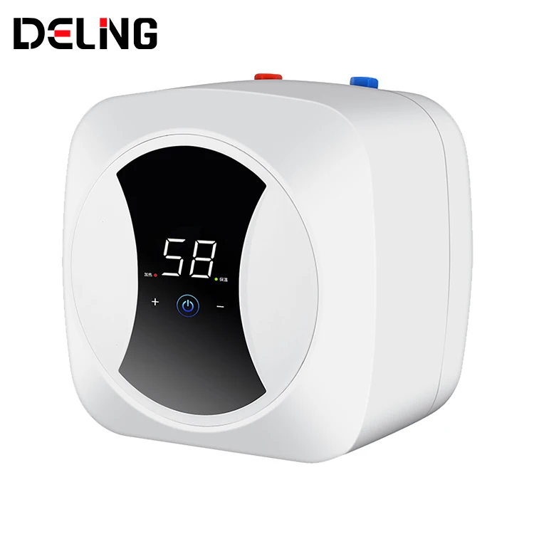 Modern Simple Fashion Design Indoor Small Water Heater 8L/10L Waterproof Floor/Wall Mounted Electric Hot Water Heater