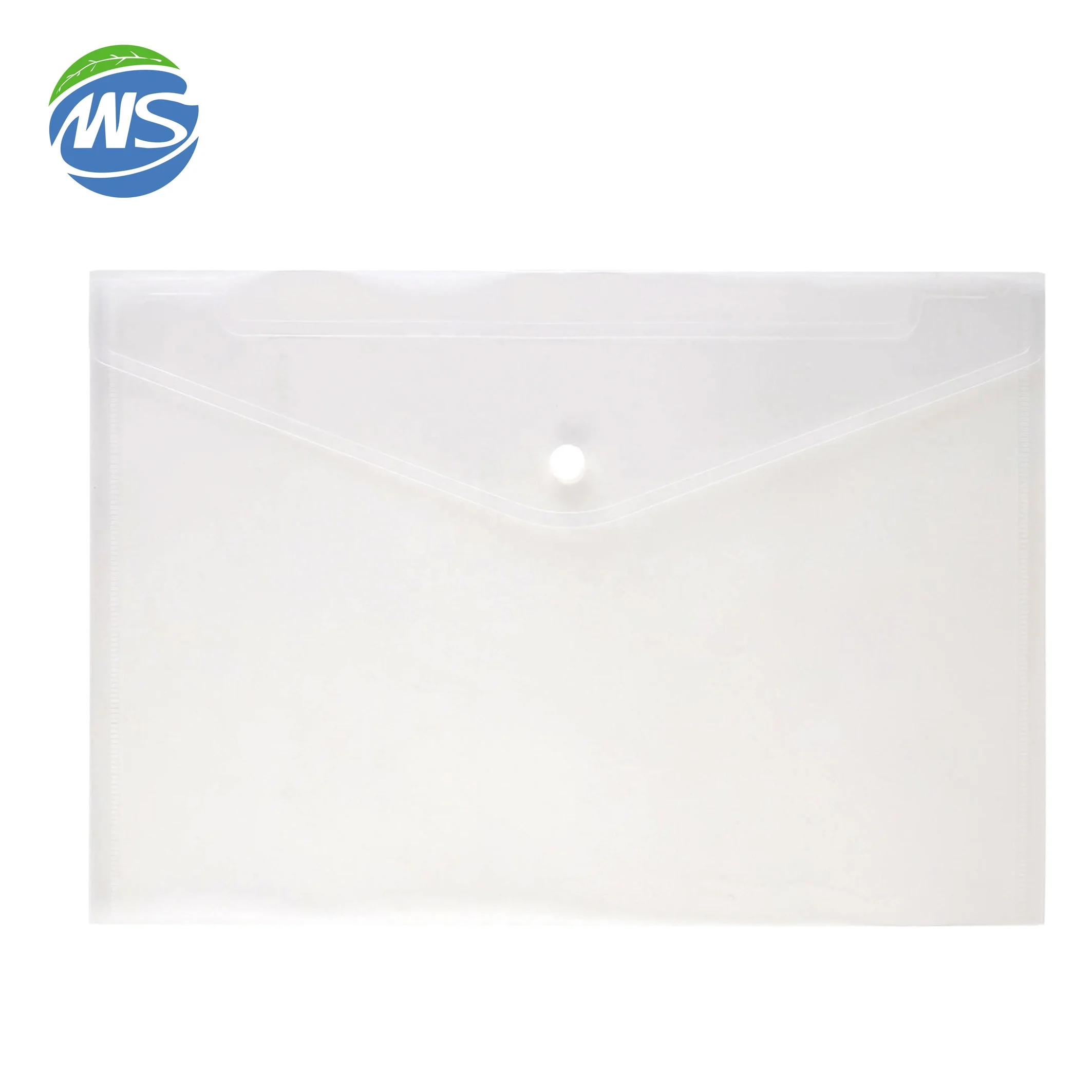 Прозрачная пластиковая папка-конверт A4 для