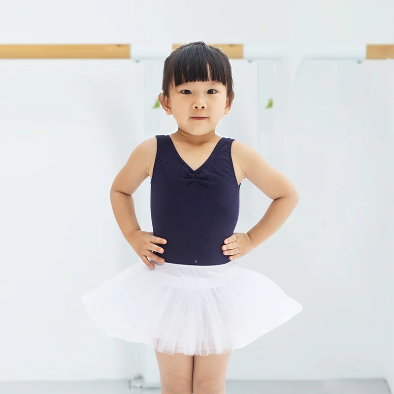 Ballet Dance Dress Girls Tutu Skirt Ballet Wrap Skirt for Girls Training Stage & Dancerwear Children 4 Layers Shanghai T/T