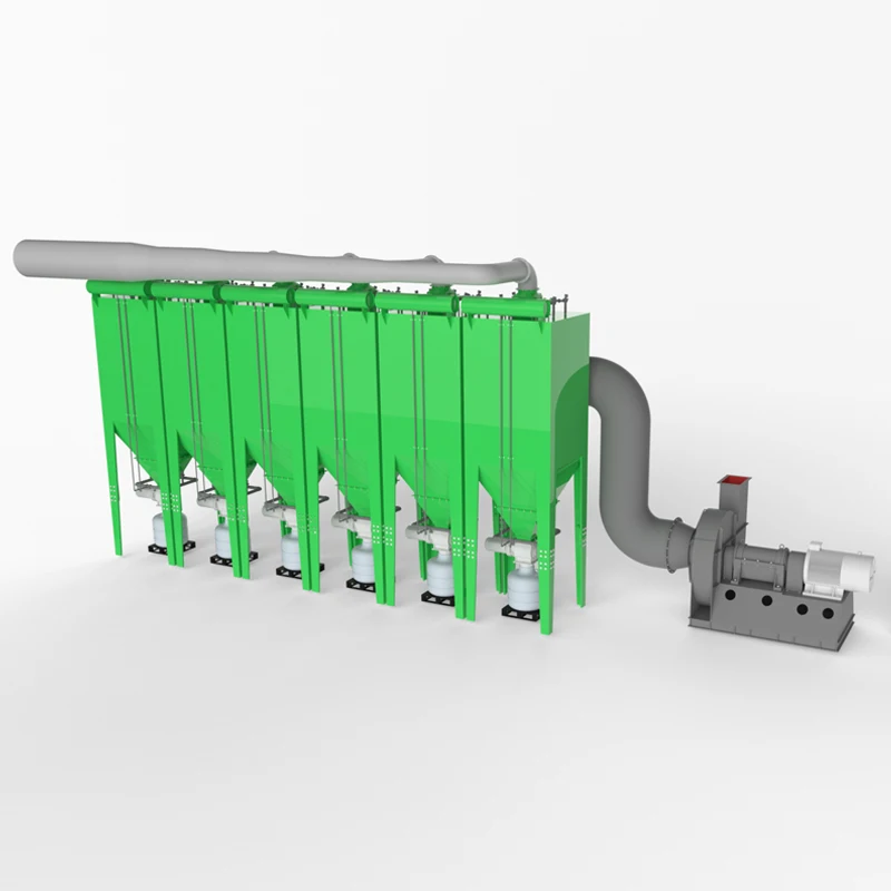 Woodworking Bag House Filter Vertical Cartridge Powder Dust Collector with Double Lifespan Filter Cartridge