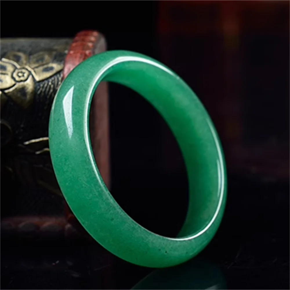 Jade Bangle Women Fine Jewelry Gifts Genuine Natural Burmese Jadeite Real Jades Bangles Amulet Bracelets