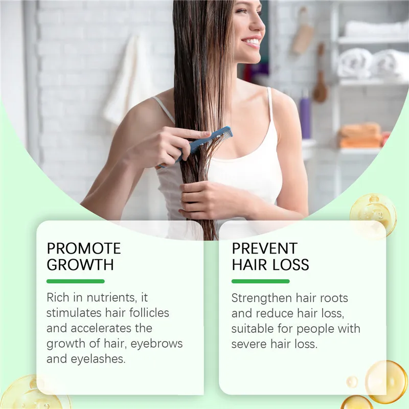 Натуральное эфирное масло с логотипом на заказ органическое батана для роста волос ухода за ресницами и бровями