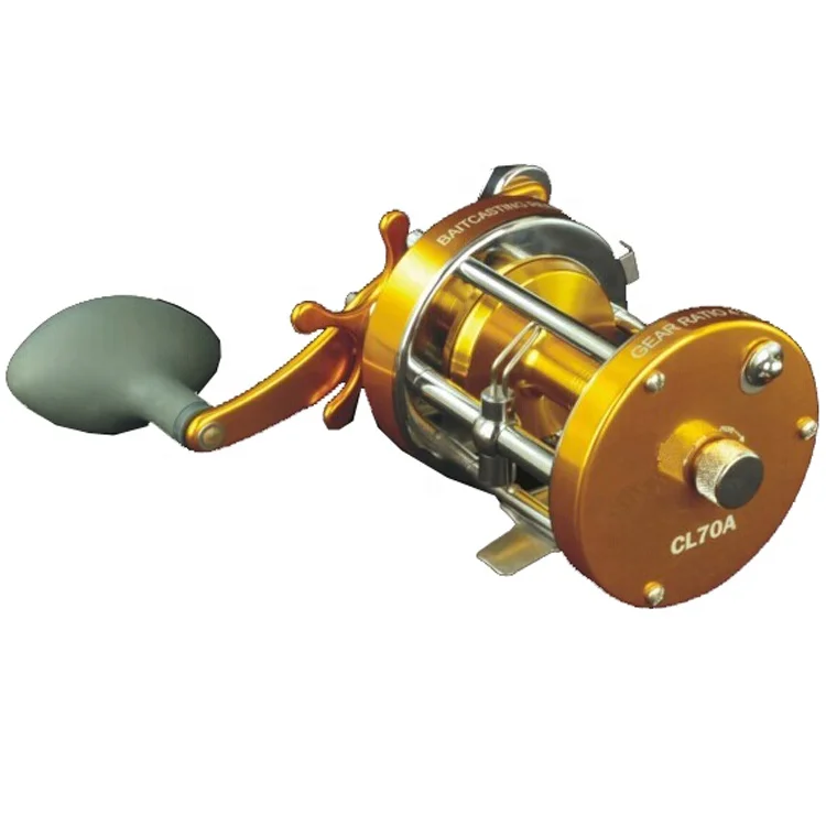 
Brass Gear Multiplier Fishing Reel Made in China 