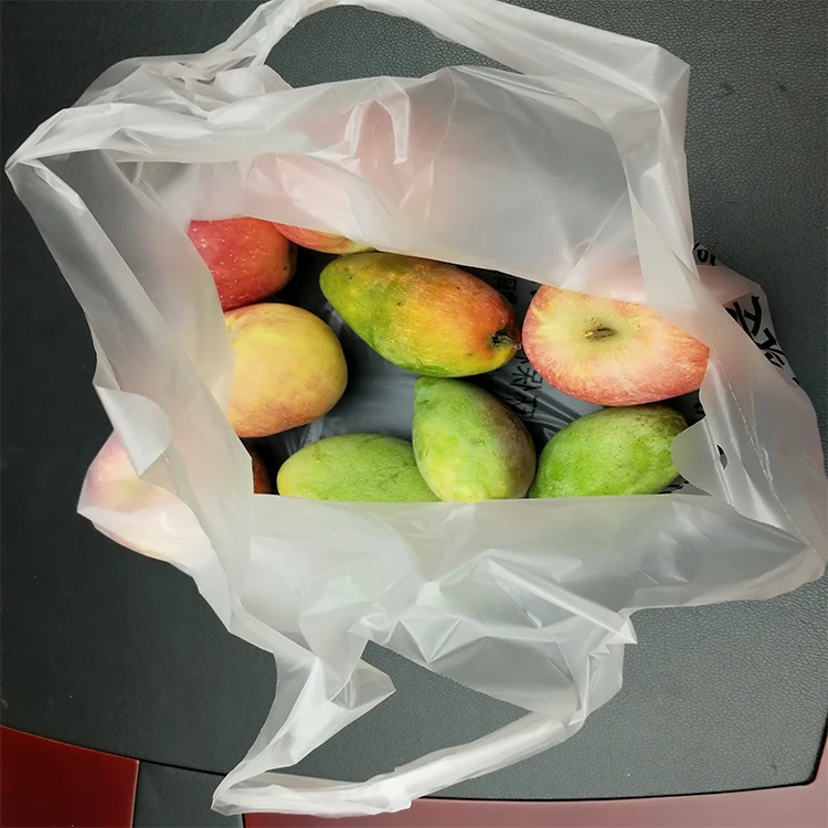 Organic plastic shopping bag Biodegradable bags