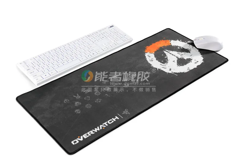 sublimation keyboard mouse pad razer/overwatch Large Size Gaming Mousepad