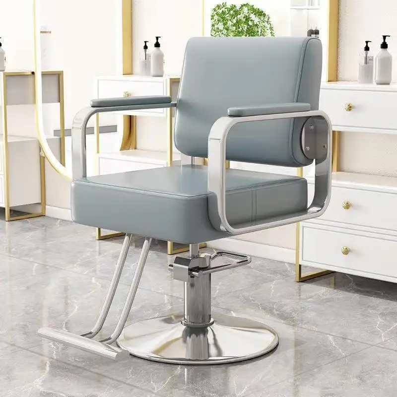 comfortable Rotating Haircut Chair salon station beauty metal salon barber chair