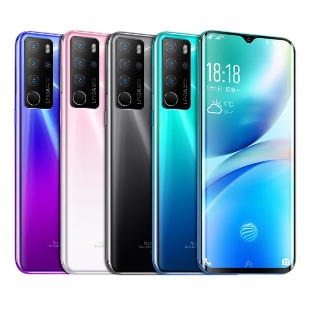 Высокое качество 6 5 дюймов 4G LTE мобильный Восьмиядерный Android 10 1 Поддержка двойной карты режим ожидания 4 Гб + 64 Смарт HD