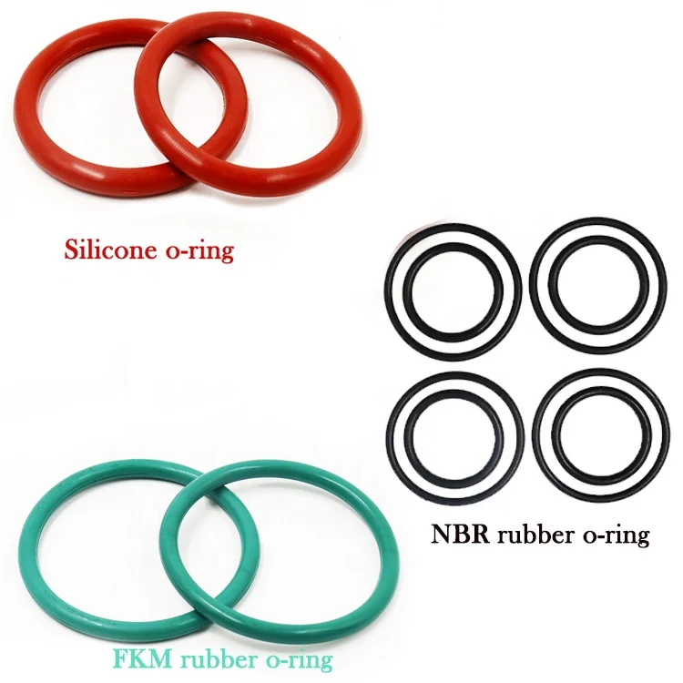FKM O Ring Rubber Seal NBR EPDM Silicone Free Sample O Ring Seal