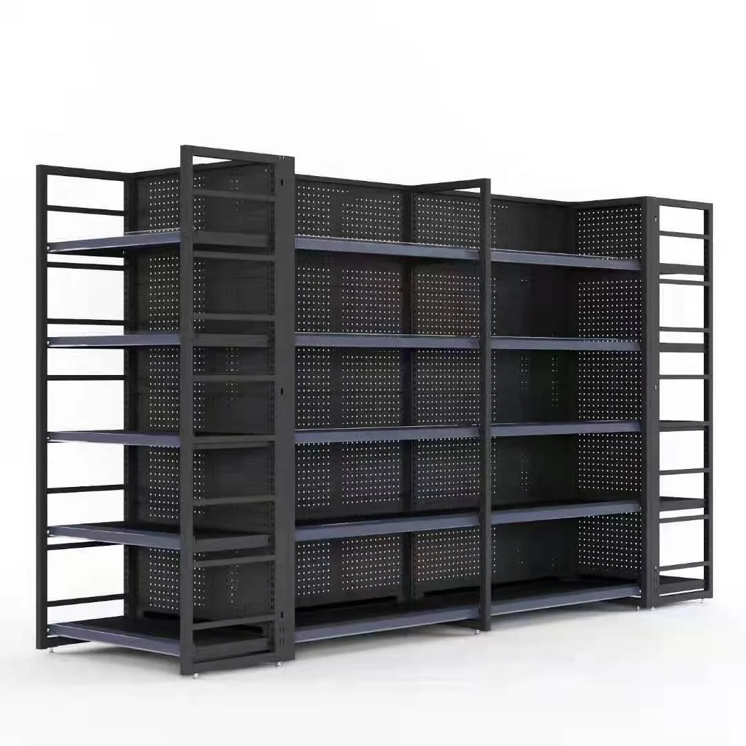 Commercial Customized Australian/European style Heavy Duty supermarket advertising display supermarket shelf