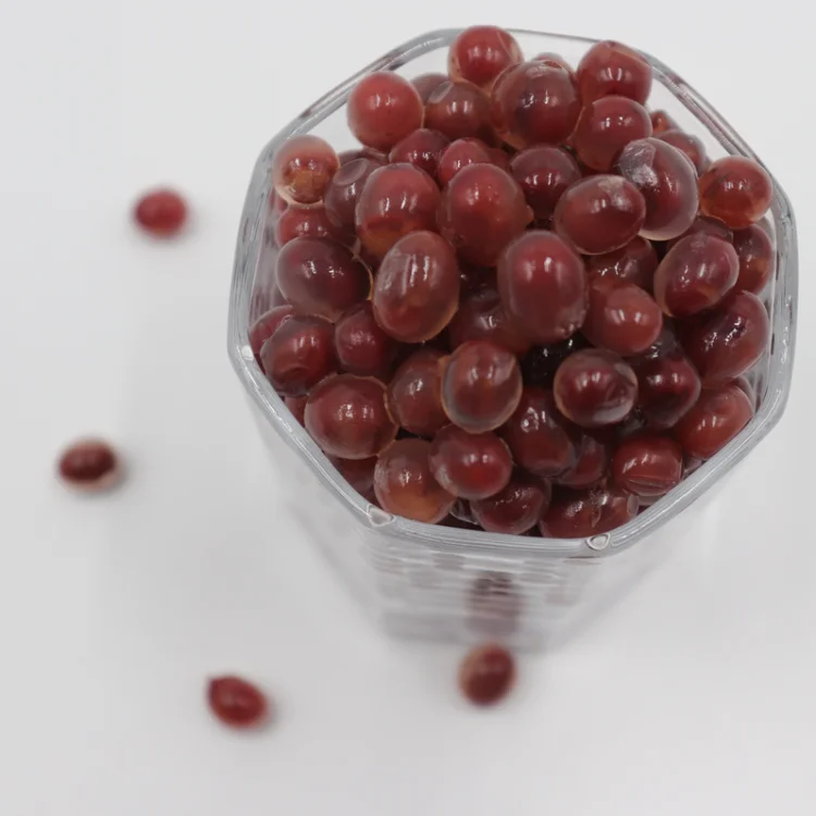 
Delicious red bean popping pearl balls 