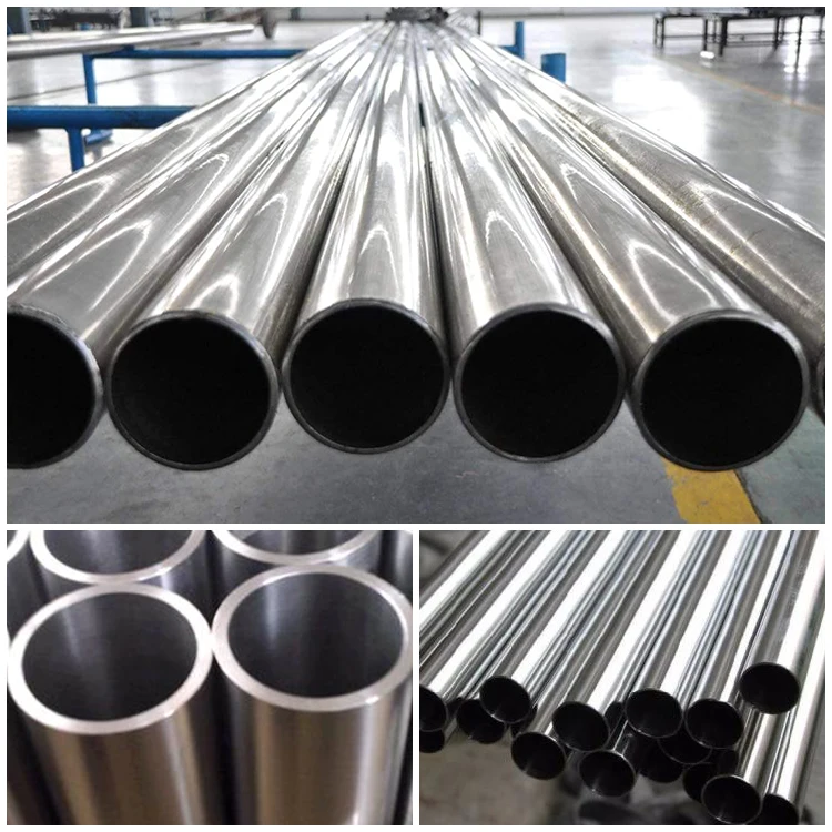 stainless steel round pipe Customized 304 316 316l SS Tubes
