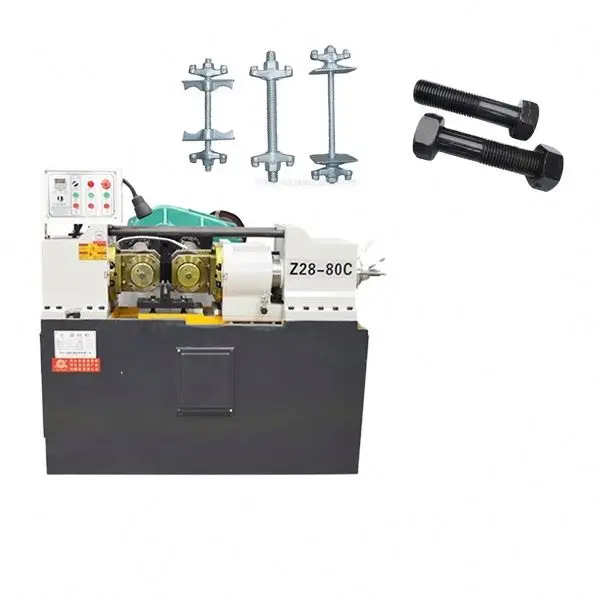 Thread rolling machinery bolts and nuts manufacturing machine screw making