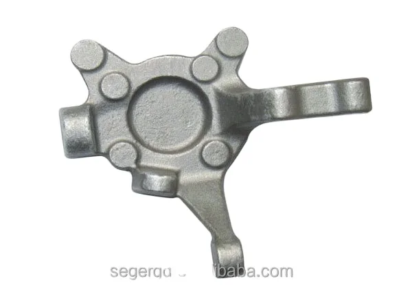 Machined Auto Parts Steering Knuckle With Hot Forged Technics