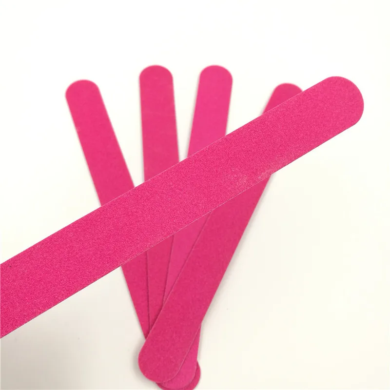 Wholesale Ultra-thin Wood Chip mini Nail File double side emery board Buffer Manicure Nail Trimming Care Tool
