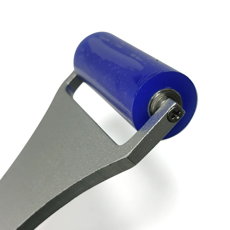 Blue Screen Cleaning Lint Free Sticky Roller Dust Removal Washable Cleanroom Silicone Rubber Sticky Lint Roller