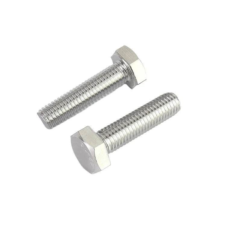 Hot Sale Made In China Hexagon Bolts DIN933 GB5783 Stainless Steel Bolt Full Threaded Rod