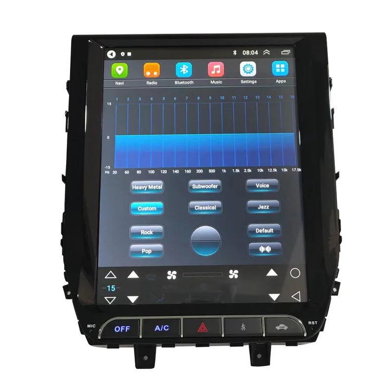 Android Car Radio Stereo Multimedia Player with Touch Screen Bluetooth Apple Play for Toyota Land Cruiser 2008-2015