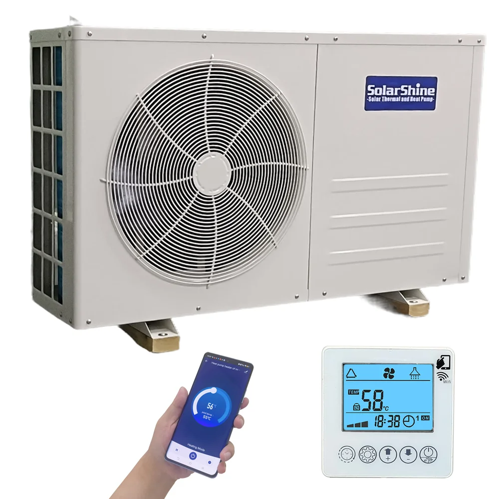 Factory price China R32 air source split system Heat Pump Water Heaters heating cooling dhw