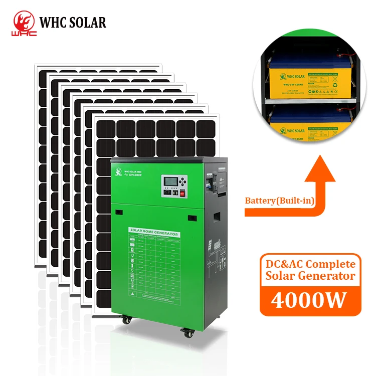 500watt 1000watt 1500watt 4000watt Solar Panel Generator Home Solar Power System Portable Solar Generator Solar energy system