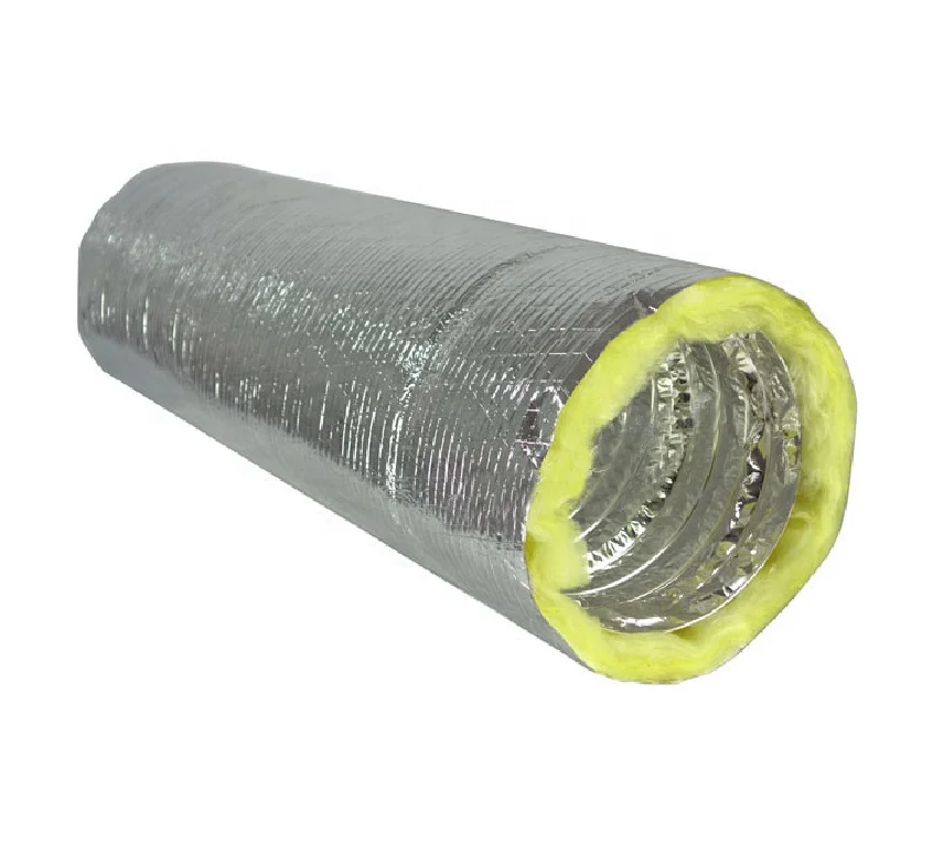 Hvac Systems Duct Flexible Insulation Duct Insulated Pipe