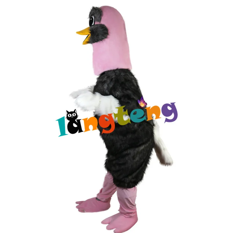 718 Cartoon Halloween Cosplay Party Christmas  Carnival Apparel Brown Ostrich Mascot Costumes