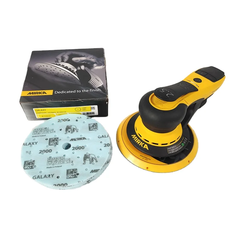 GALAXY 6 Inch 150mm Sandpaper  Galaxy Sandpaper Round Flocking Porous Vacuum Car Polishing Beauty Sandpaper