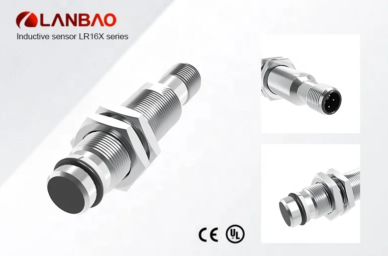 LANBAO High pressure resistant series cylindrical 500 Bar M12 connector NPN M16 mini proximity sensor