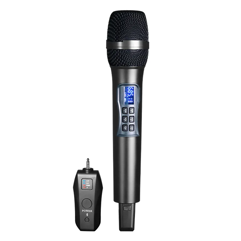 Karaoke wireless microphone, receiver, audio singing performance, professional home reverberation, high and low pitch