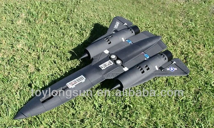 2.4G fastest speed toy in the world SR71 Rc airplane