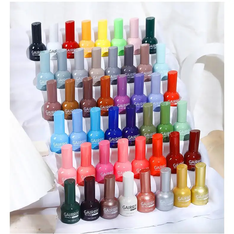 OEM/ODMWholesale Create Your Own Brand Private Label Gel Nail Polish Set 48 Colors Professional Nail Salon Uv Gel Polish Set