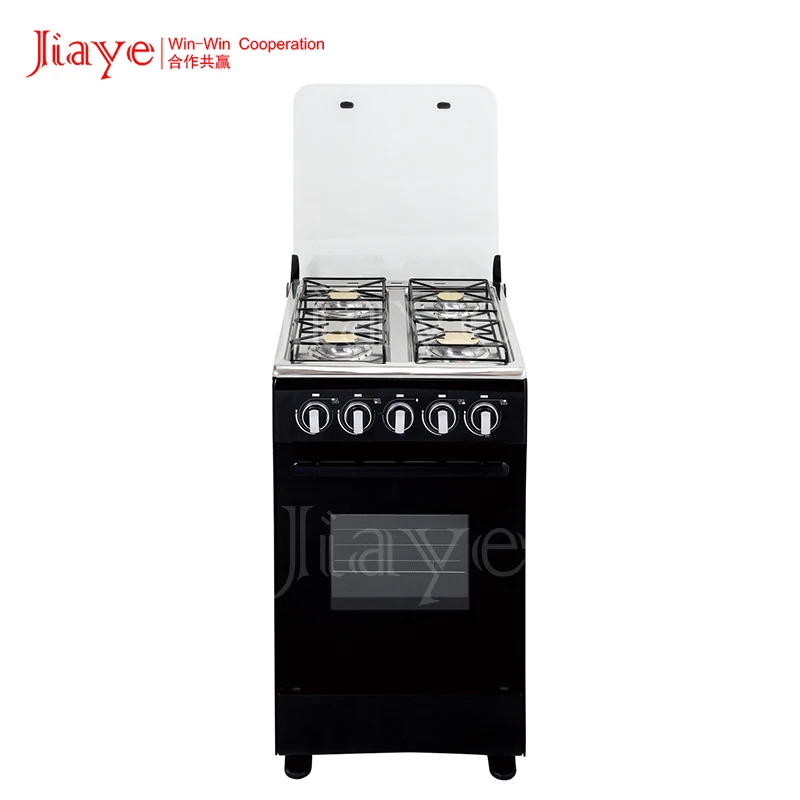 2024 Jiaye 50*50cm Freestanding Oven Stainless Steel Material High Quality Smart Gas Stove with two Burners and Electric Plates