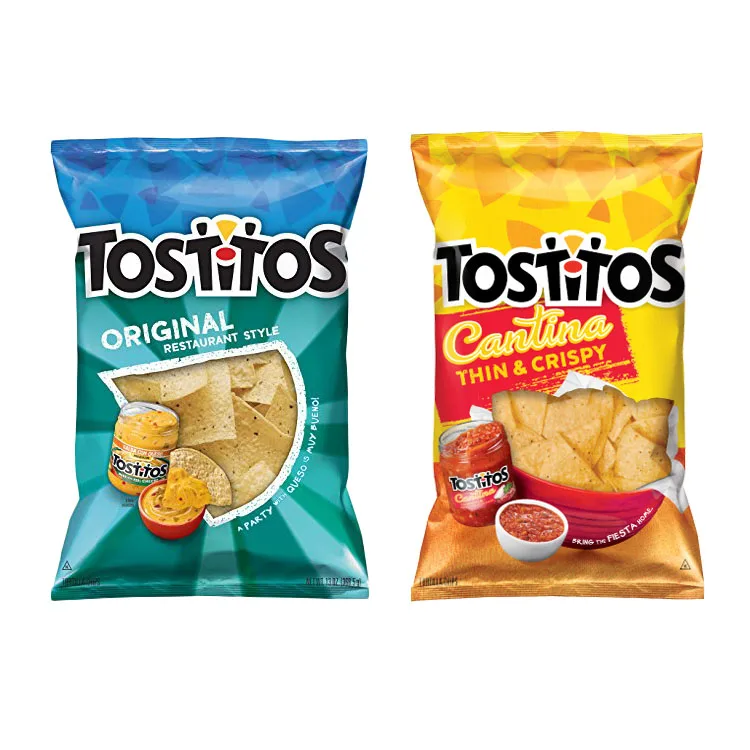 Glossy Finish Aluminum Foil Plastic Snack Food Bag For Dried Banana Chips Packaging