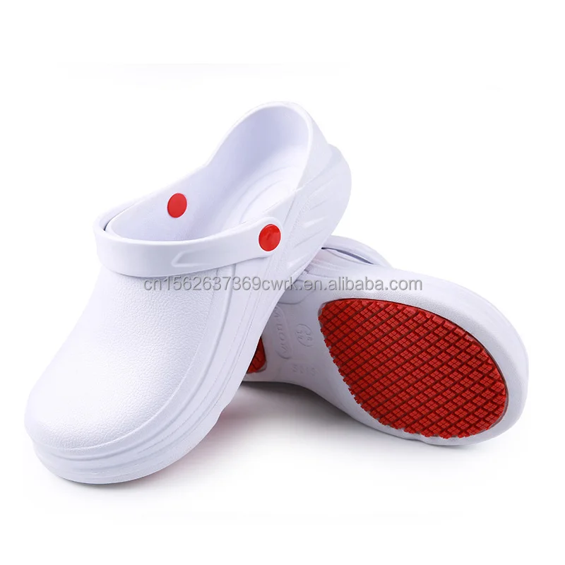 Waterproof Non-slip Chef Shoes For Men Garden Shoes Rubber Sandals Restaurant Working Hospital Nursing kitchen work shoes