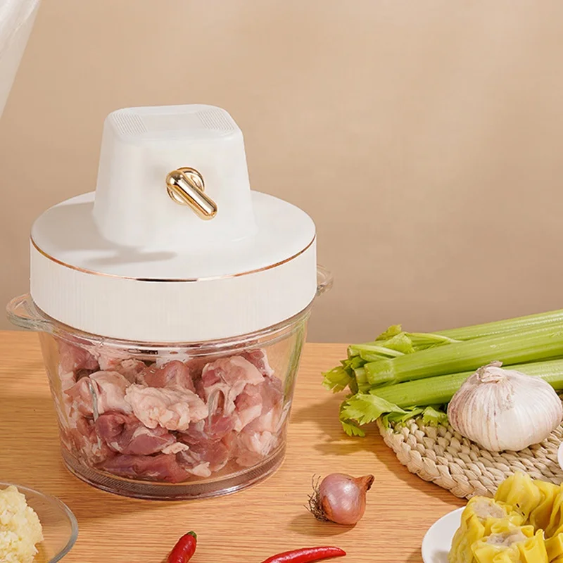 Home Kitchen Food Blender Grinder Household ManualFood Processors Vegetable Chopper Electric Mini Food Processor