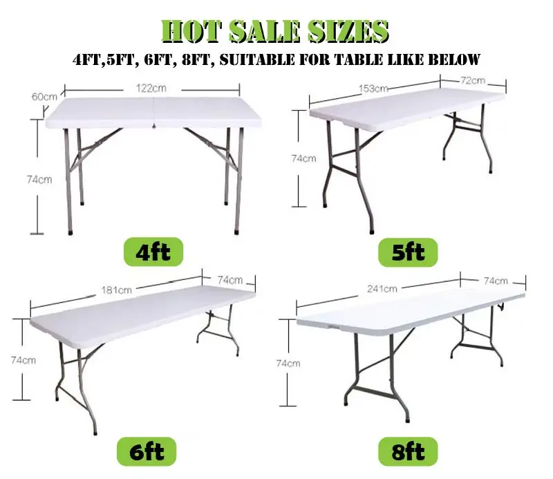 Custom Logo Spandex Fitted Table Cloth