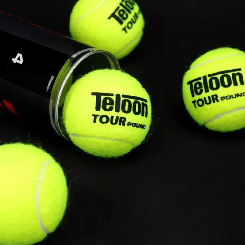Tennis Balls 2 Cans 8 Balls Teloon P4 Pressured Elastic Professional ITF W25 TOUR Conpetition Tennis Ball