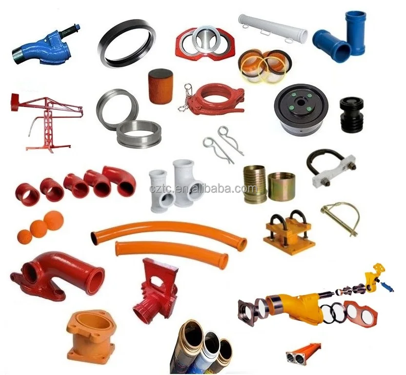 Putzmeister concrete pump spare parts 254424005 400493 274877001 swinging lever 90mm 80mm for S valve shaft