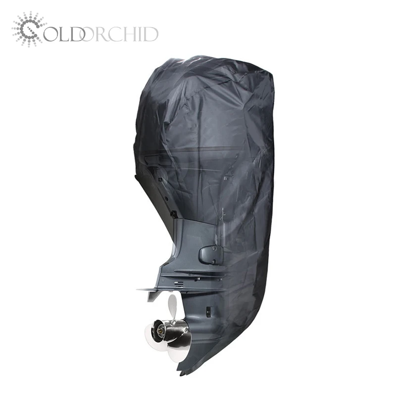
Lightweight Outboard Boat Cover Custom Size Motor Engine Full Cover 